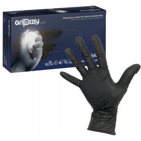 Gripzzly Black púdermentes nitril védőkesztyű