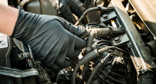 Gripzzly Black púdermentes nitril védőkesztyű