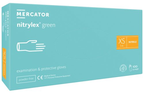 Mercator Medical Nitrylex Green XS