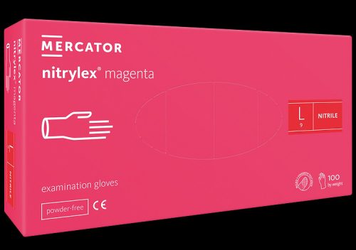 Mercator Medical Nitrylex Magenta L