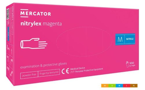 Mercator Medical Nitrylex Magenta M