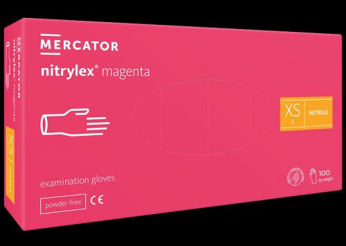 Mercator Medical Nitrylex Magenta XS
