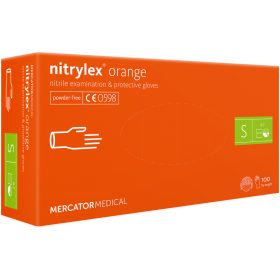 Mercator Medical Nitrylex Orange narancs nitril kesztyű