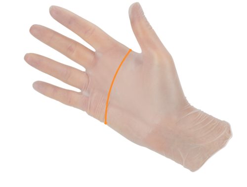 Mercator Vinylex Powder-free kesztyű