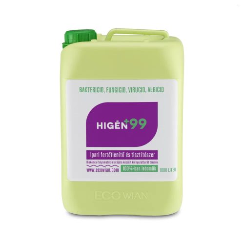 Ecowian Higén+99 ipari Bio fertőtlenítő - és tisztítószer koncentrátum