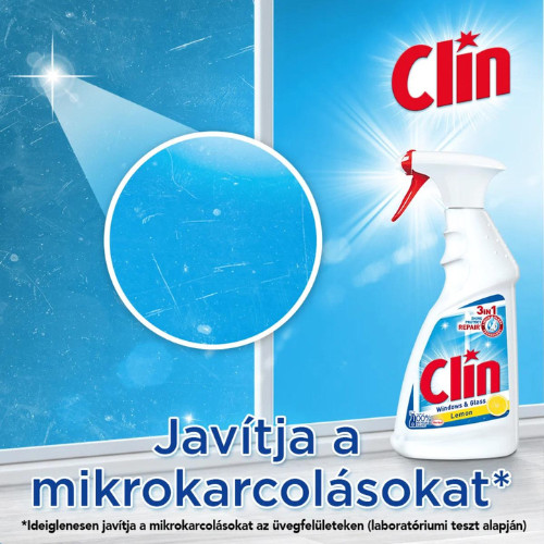 Clin Ablaktisztító Citrom illattal 500 ml