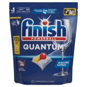   Finish Quantum Powerball All in 1 mosogatógép kapszula Lemon 135 db