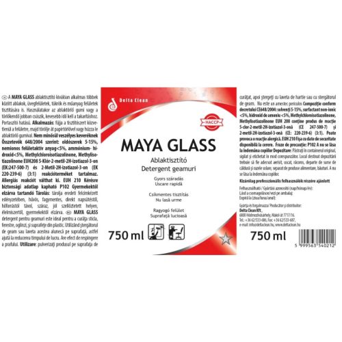 Maya Glass szórófejes ablaktisztító