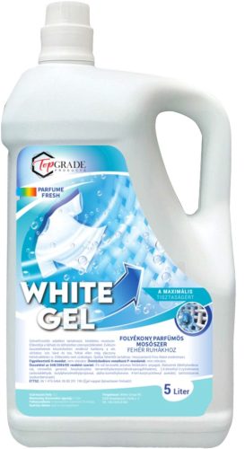 Top Grade White Gel folyékony fehér mosószer 5 liter