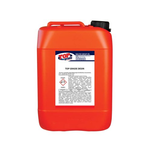 Top Grade Desin baktericid, fungicid fertőtlenítő-tisztító koncentrátum 5 liter