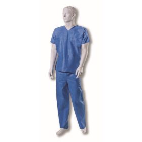 Műtős zsilipruha kék színben