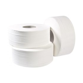   Közületi toalettpapír 26 cm, 2 rétegű, 280 m hossz, cellulóz, 6 tekercs/csomag