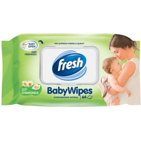 Fresh Baby Kamillás Nedves törlőkendő