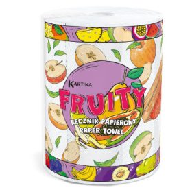   Háztartási papírtörlő 3 rétegű, 200 lap, cellulóz, Fruity