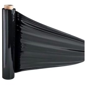 Sztreccsfólia fekete 50 cm x 160 m